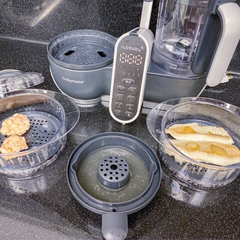 相見恨晚的法國品牌babymoov Nutribaby+五合一調理機