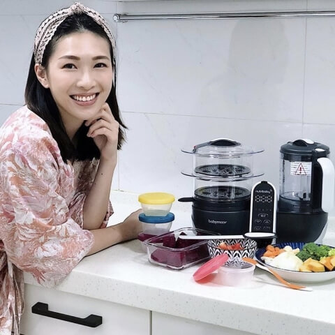 宛如藝術品的五合一調理機Babymoov Nutribaby(+)