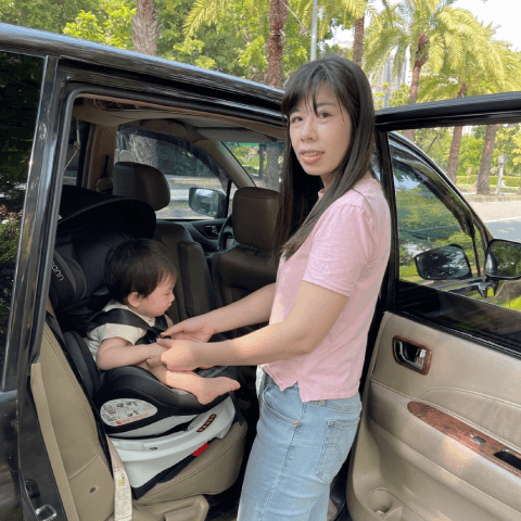 【Swift360 Plus】可以車用安全帶也可以isofix安裝的旋轉汽座