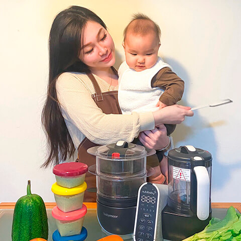 【babymoov】輕鬆成為大廚的Babymoov Nurtribaby(+)調理機