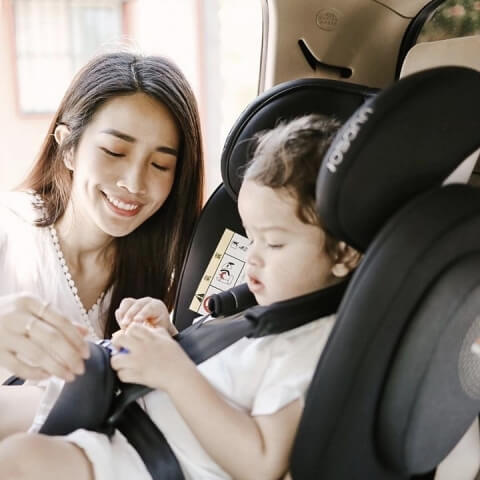 【Swift360】愛開車出遊爸媽首選Osann Swift360成長型汽座