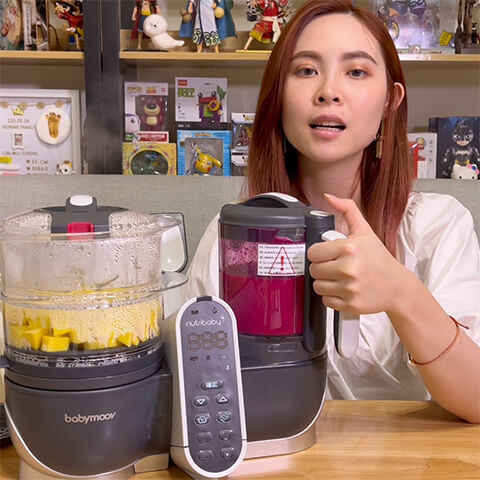 【babymoov】讓爸媽輕鬆省時製作副食品的babymoov natribaby(+)