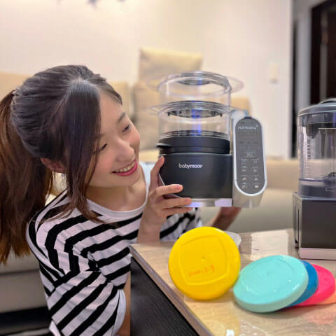 【babymoov】能夠同時料理嫩嬰和爸媽三餐的Nutribaby(+)食物調理機