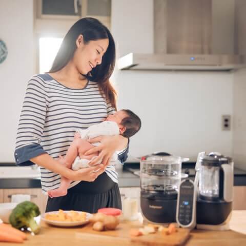親子育兒➰寶寶副食品輕鬆做 babymoov 食物調理機 Nutribaby(+)