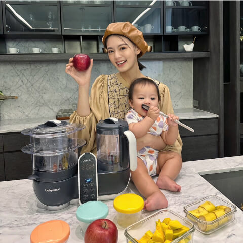 【babymoov】搖身一變成為副食品小廚娘－二代食物調理機